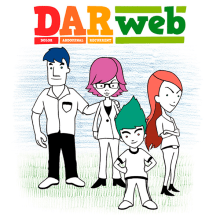 DARweb. Traditional illustration, Art Direction, Character Design, Education, and Comic project by Jacob C - 10.01.2013