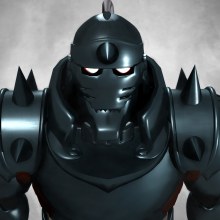 Alphonse Elric - Full Metal Alchemist. 3D project by Verónica Graes - 09.30.2015
