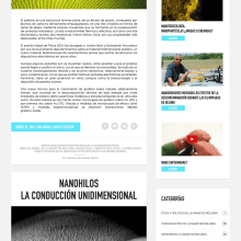 Blog. Web Design projeto de Nacho Álvarez-Palencia - 02.10.2015