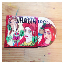 VELOCISTA. Design, Traditional illustration, and Music project by Susana López - 09.09.2013