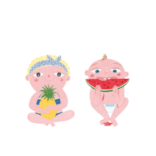 Darío y Cloe. Ilustração tradicional, e Design de personagens projeto de Marta Ángel Ruiz - 04.10.2015