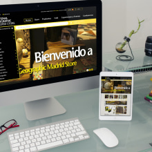 Propuesta web National Geographic. Web Design projeto de Carlos Mayoral Caballero - 14.11.2014