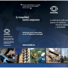 Brochure Socotec. Publicidade projeto de Hugo Ranz Ramírez - 01.11.2012