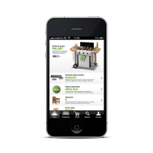 App Shop Leroy Merlin. Design projeto de Carlos Etxenagusia - 11.10.2015