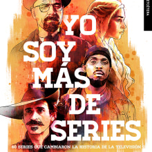 Portada "Yo soy más de series". Design, and Traditional illustration project by Oscar Giménez - 10.12.2015