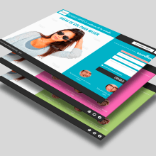 Landing Pages. Design, Interactive Design, Marketing, and Web Design project by Alfredo Moya - 10.14.2015