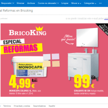 mailing Bricoking Ein Projekt aus dem Bereich Werbung, Grafikdesign und Webentwicklung von Tania Pérez Estévez - 24.06.2014