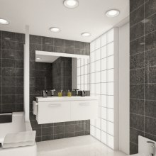 Baño. 3D, Arquitetura de interiores, e Design de interiores projeto de Toni Ortin - 16.10.2014