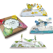 Diseño e Ingenieria de papel en libro pop-up. Un proyecto de Diseño editorial de Dani Obradó - 18.10.2015
