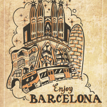 Enjoy Barcelona!. Design project by Victor Gomez de Marcos - 10.19.2015