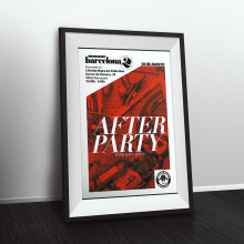 Red Hook Crit Barcelona No.2 - After Party Poster. Un proyecto de Diseño, Diseño gráfico y Tipografía de Armand Paul Quiroz - 20.10.2015