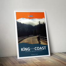 KING of the COAST. Design, Direção de arte, Br, ing e Identidade, Design gráfico, e Marketing projeto de Armand Paul Quiroz - 15.12.2014