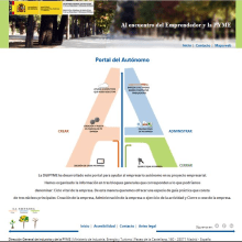 Portal del Autónomo - Ministerio de Industria, Energía y Turismo DGIPYME. Un proyecto de Desarrollo Web de María Díaz-Llanos Lecuona - 22.10.2015