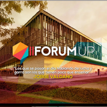 FORUM UP. Web Design project by Juan Pablo Calderón Preciado - 05.19.2015