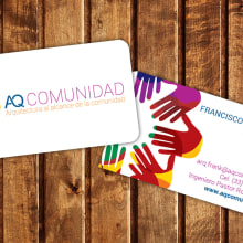 AQ COMUNIDAD: BRANDING PARA DESPACHO DE ARQUITECTURA. Un proyecto de Br, ing e Identidad y Diseño gráfico de Juan Pablo Calderón Preciado - 28.06.2015