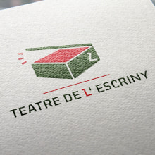 Teatre de l'Escriny. Br, ing & Identit project by Sara Couso Espinosa - 03.31.2015