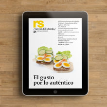 Revista RS Rincón del Sibarita. Versión impresa y digital. Programming, and Editorial Design project by Irene Somenson Cuéllar - 07.31.2015