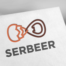 Serbeer. Br, ing & Identit project by LauraGR - 08.31.2015