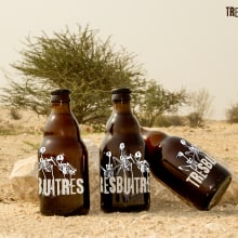 Tres Buitres - Beer. Design, Br, ing & Identit project by Cristina J. Granados - 10.30.2015