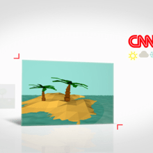 Cabecera CNN Weather Edition. Motion Graphics, Direção de arte, e Design gráfico projeto de Álvaro Melgosa - 23.05.2014