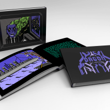 Lovecraft in Text Mode / Kickstarter project. Ilustração tradicional, e Design editorial projeto de Raquel Meyers - 30.10.2015