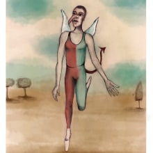 Dicotomía humana. Ilustração tradicional projeto de Montse González Gisbert - 02.11.2015