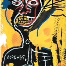 Homenaje a Basquiat. Fine Arts project by Luis Salarrullana Lope - 11.03.2015