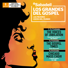Los Grandes del Gospel 2015. Design gráfico projeto de iolanda andrés corretgé - 03.11.2015