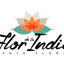 Flor de la India. Design gráfico projeto de iolanda andrés corretgé - 03.11.2015