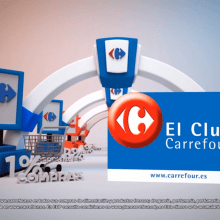 Video personalizado - Carrefour Tarjeta Pass . Motion Graphics, 3D, e Animação projeto de Rafa E. García - 19.12.2014