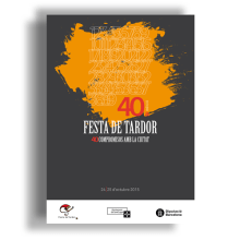 Festa de tardor 2015. Graphic Design project by Lourdes Martinez - 10.04.2015