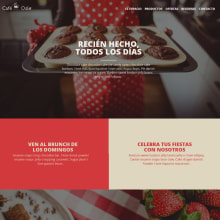 Mi Proyecto "Cafe Oslo". Web Development project by florencia perez colman - 11.05.2015