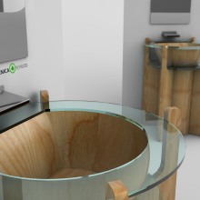 Lavabo Garnica Plywood. Un proyecto de Diseño, Diseño, creación de muebles					, Diseño interactivo y Diseño de producto de Mario Ramírez Castro - 07.11.2015