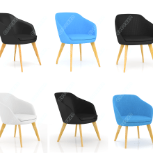 Annette-chair. Un proyecto de 3D, Diseño y creación de muebles					 de Tano Lombardo - 08.11.2015