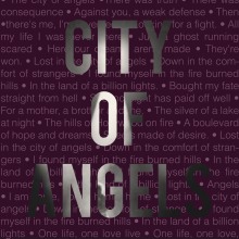 Book Cover| City of Angels . Design editorial projeto de Karla Angulo Sagastume - 17.02.2014