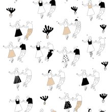 Digital Illustrations. . Traditional illustration project by rebecka skogh - 11.10.2015