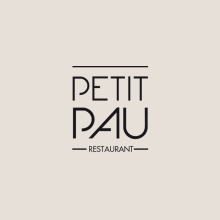 Petit Pau Restaurant. Un proyecto de Br e ing e Identidad de xmgrafic - 11.11.2015