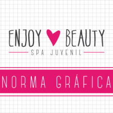 Norma Gráfica - Enjoy Beauty. Un proyecto de Diseño, Br, ing e Identidad y Diseño gráfico de Alejandra Marín Garibay - 23.03.2014