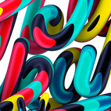 Hell Yeah letterings. Design, 3D, e Tipografia projeto de Marc Urtasun - 08.11.2015
