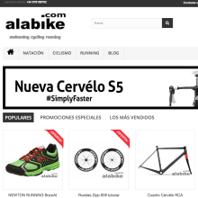 Alabike [tienda online]. Un proyecto de Programación de Jesús Valero García - 09.09.2015