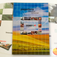 Catalogo corporativo para Transportes Gomez. Un proyecto de Diseño editorial de Jaime Sabatell Oliva - 16.07.2007