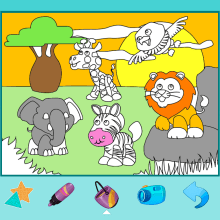 Más juegos interactivos infantiles: Paint Art. Un proyecto de Educación de Smile And Learn - 16.11.2015