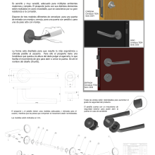 Diseño Picaporte. Un proyecto de Diseño industrial y Diseño de producto de Blanca Valero Mayo - 09.06.2014