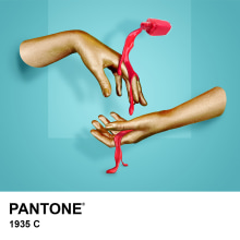 Pantone. Advertising, Photograph, and Art Direction project by Ana Lope de la Peña - 11.17.2015