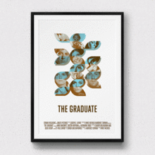 Mike Nichols Ein Projekt aus dem Bereich Grafikdesign, Collage und Kino von luciaaranaz - 18.11.2015