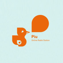 Piu · Online Radio Station. Un proyecto de Ilustración tradicional, Dirección de arte, Br, ing e Identidad y Diseño gráfico de André - 27.11.2014