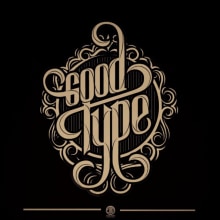 Proceso Lettering: Good Type . Un proyecto de Diseño, Ilustración, Diseño gráfico, Tipografía y Caligrafía de Homar Aparicio - 21.11.2015