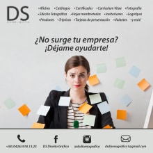¿No surge tu empresa? ¡Déjame ayudarte!. Design, and Graphic Design project by David Sánchez - 04.30.2015