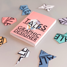 Tales of a Graphic Designer. Direção de arte, Design editorial, e Design gráfico projeto de Cristina Sanser - 24.11.2015