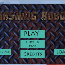 Smashing Robots (videojuego). Un proyecto de Programación, Informática, Animación y Diseño de juegos de Julian Lobeto - 25.11.2015